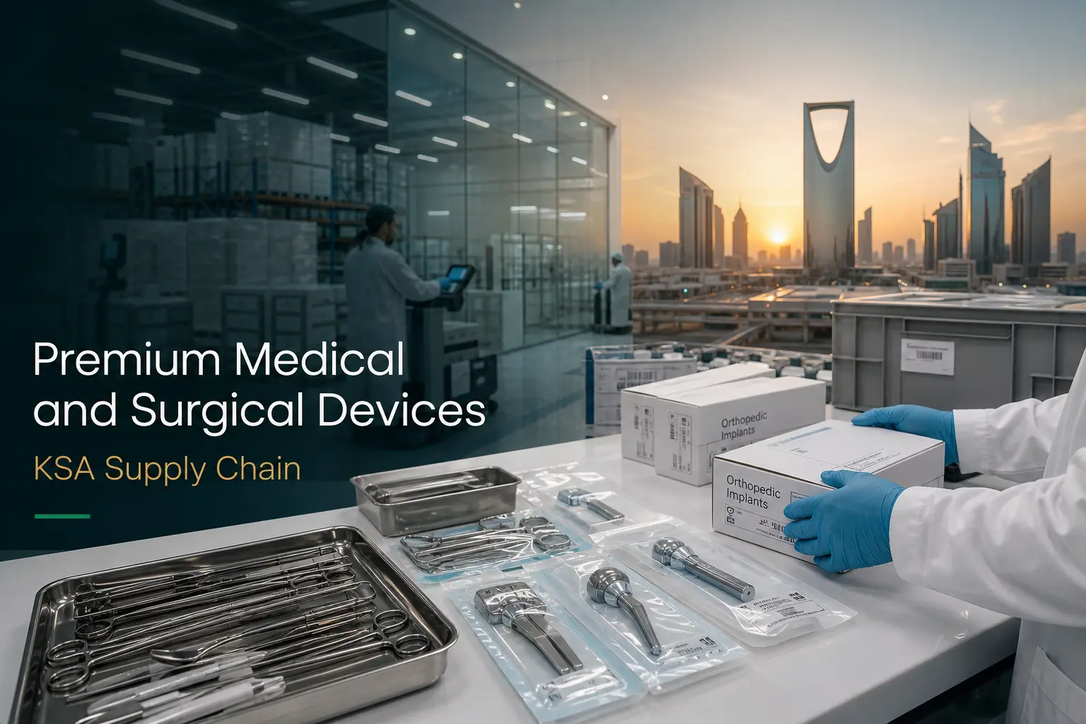 Premium Medical and Surgical Devices: KSA Supply Chain